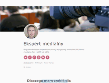 Tablet Screenshot of ekspertmedialny.pl